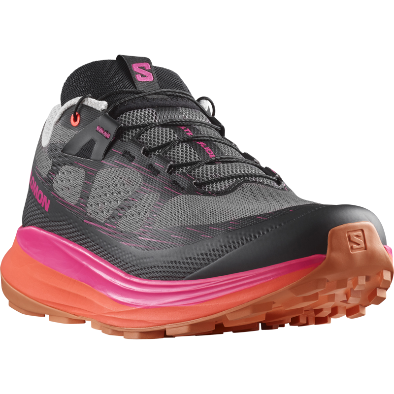 Salomon Ultra Glide 2 Men's Trail Running Shoe in Plum Kitten/Black/Pink Glow-5
